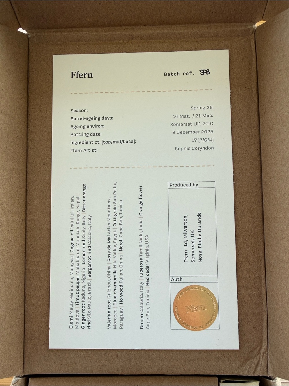 Ffern Spring ‘26 Complete Box Set - Picture 2 of 4